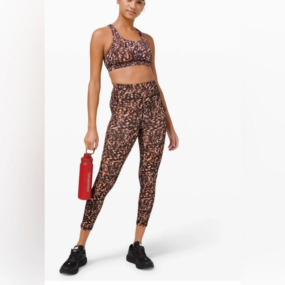 Lululemon Invigorate HighRise Tight 25" Motion Flux Multi yoga stretch legging 4